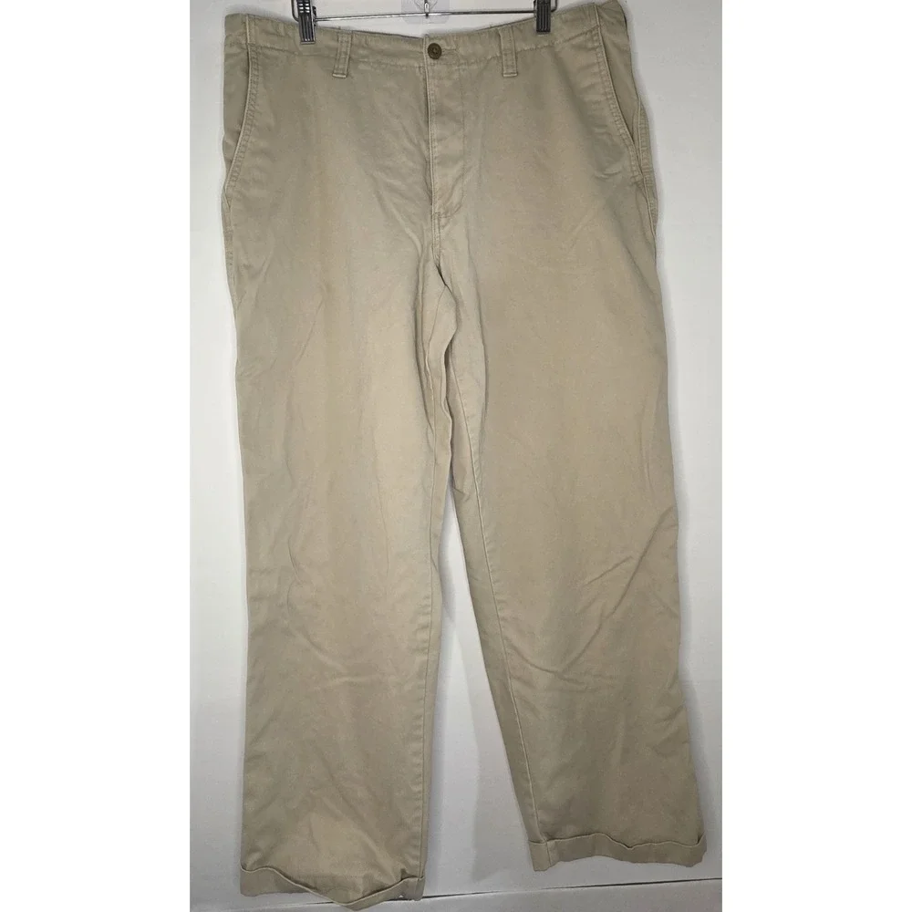 Eddie Bauer Mens Size 38 Tan Chino Pant‎